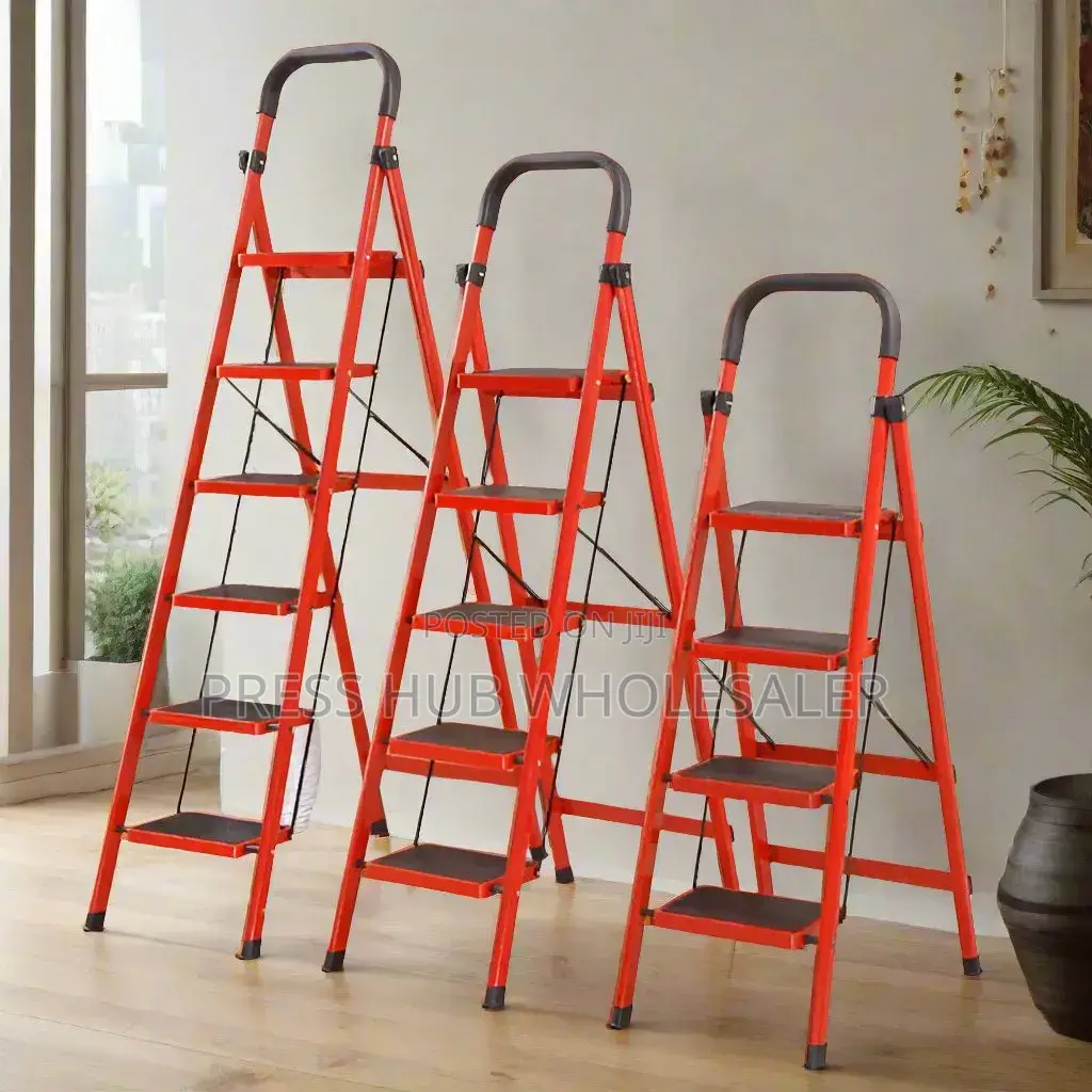Heavy Duty 6 Step Foldable Ladder –