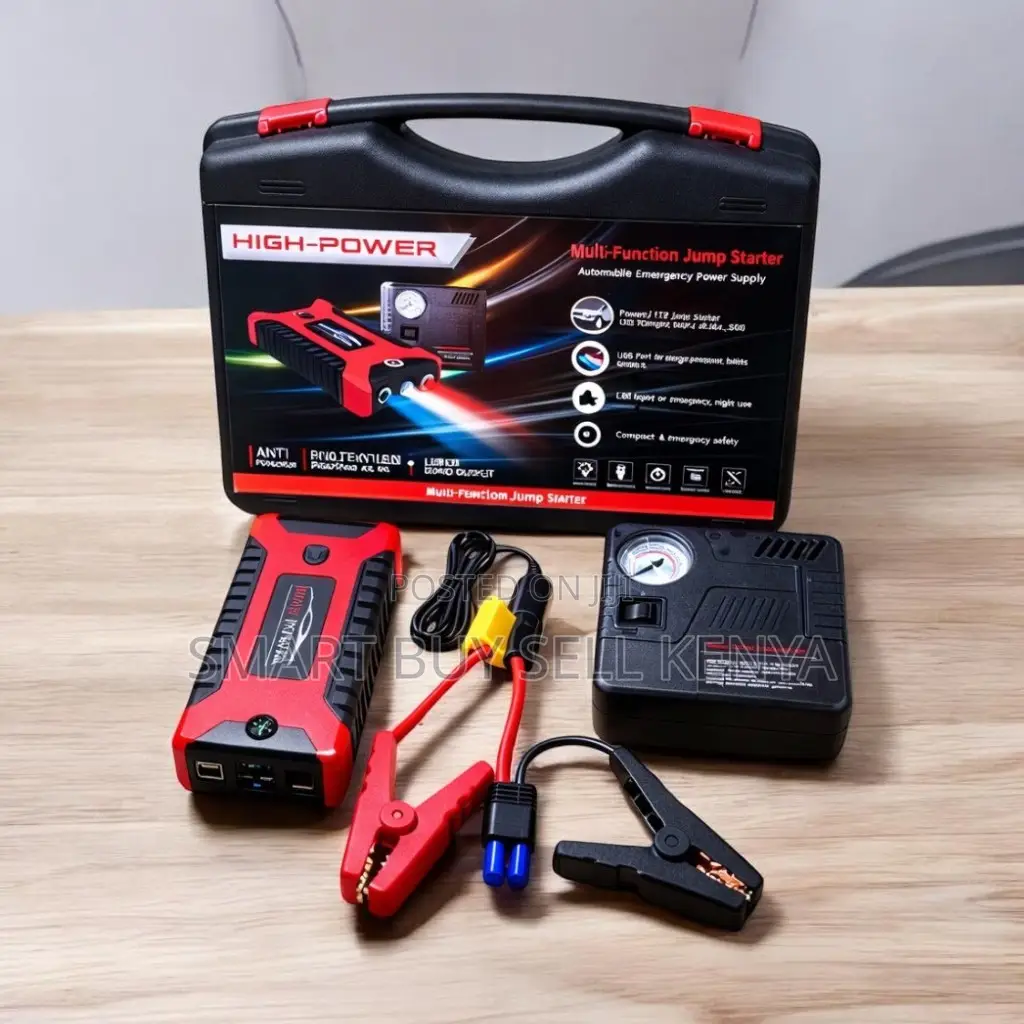 Carry Case Portable High Power Car Emergency Jump Starter Kit