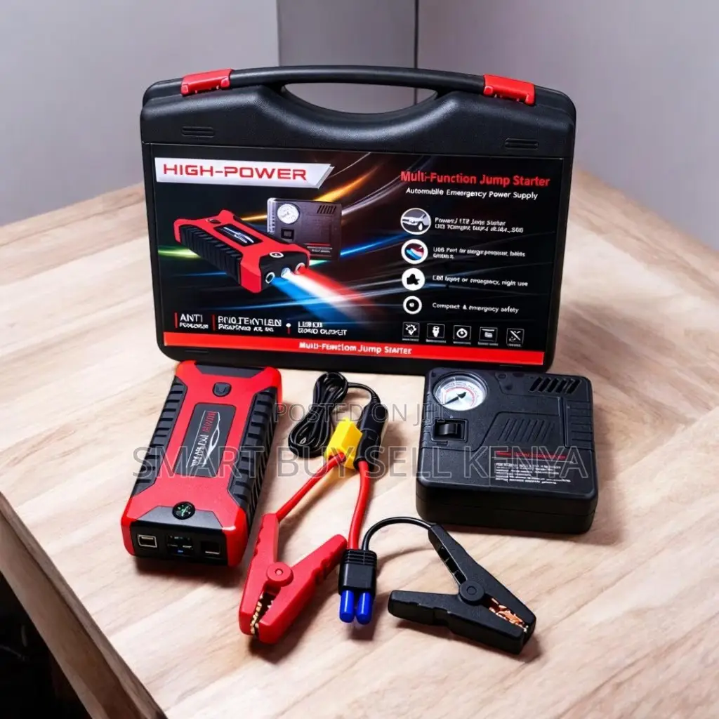 Compact Storage Portable High Power Car Emergency Jump Starter Kit