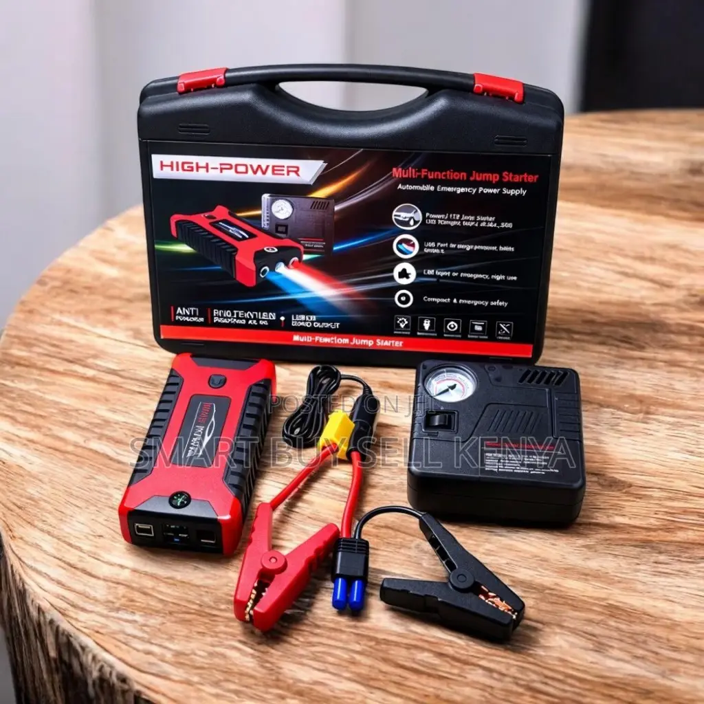 Night Lighting Portable High Power Car Emergency Jump Starter Kit