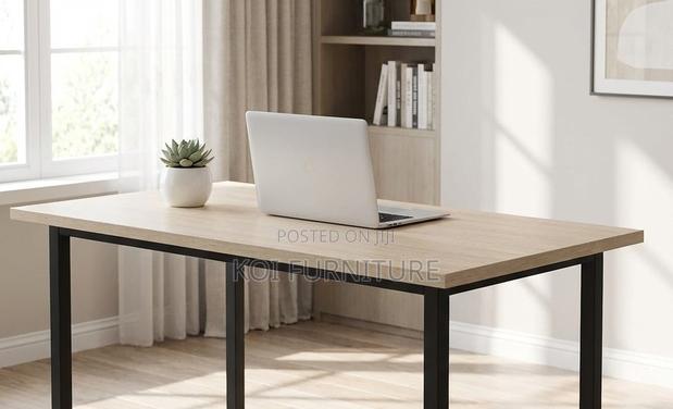 Office Desk; Rouano Generic Computer Desk With Top Wood - thumbnail 7