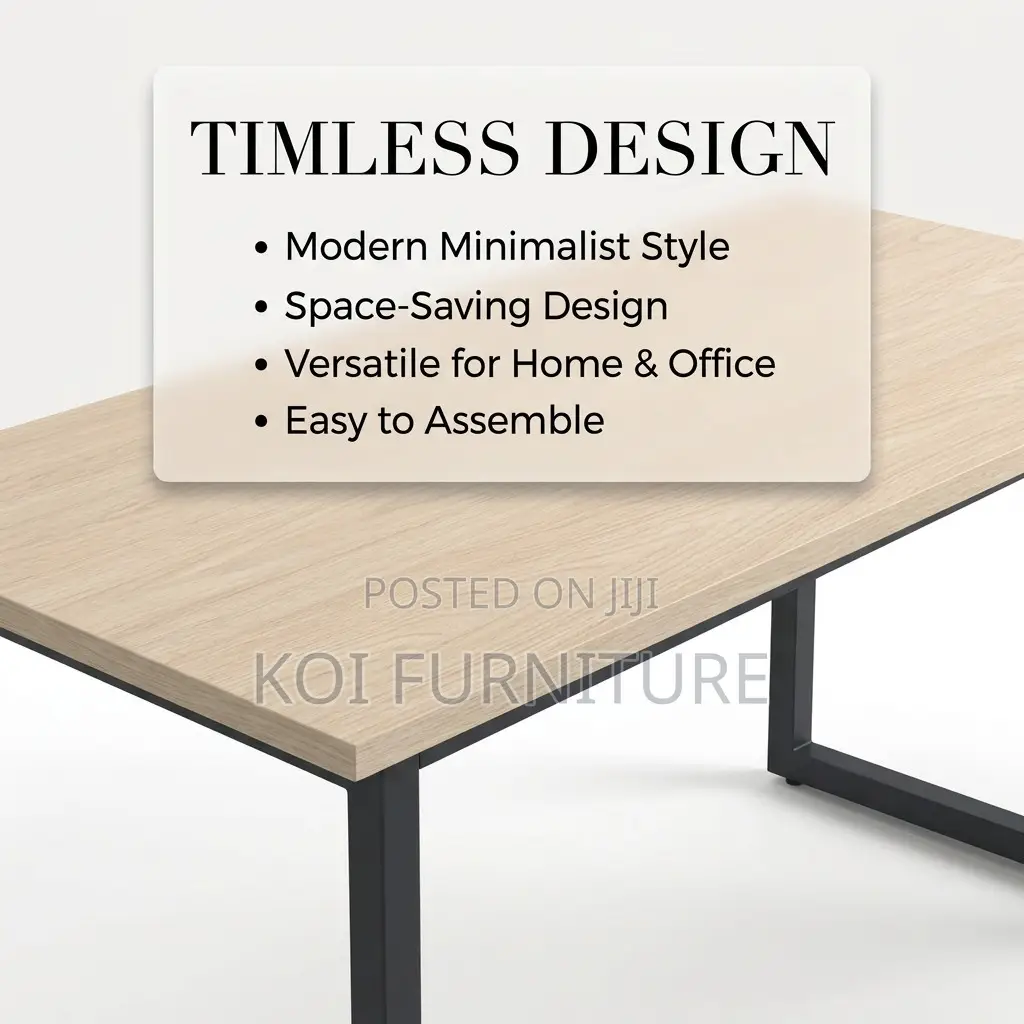 Office Desk; Rouano Generic Computer Desk With Top Wood