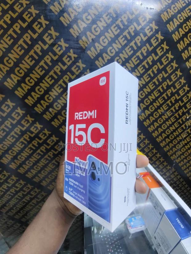 New Xiaomi Redmi 15C 4G 128 GB Red