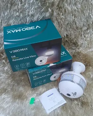 Smart Bulb CCTV Camera – V380 Max Wireless Camera