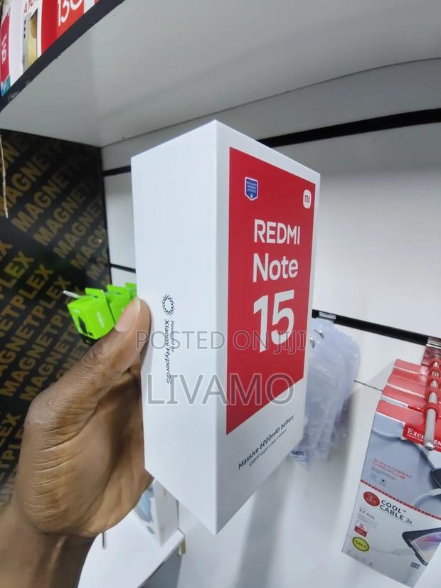 New Xiaomi Redmi Note 15 128 GB Red