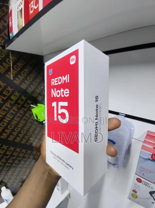 New Xiaomi Redmi Note 15 128 GB Red - thumbnail 3