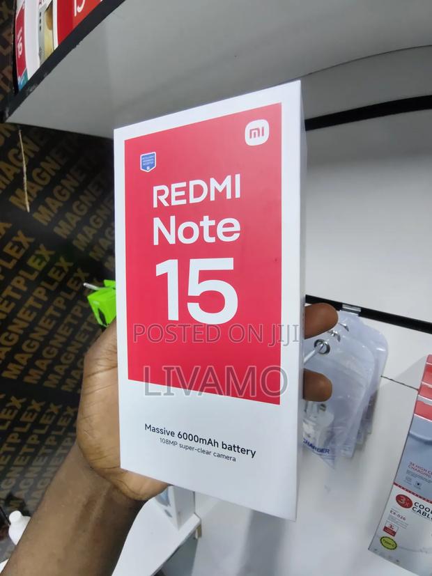 New Xiaomi Redmi Note 15 128 GB Red - thumbnail 4