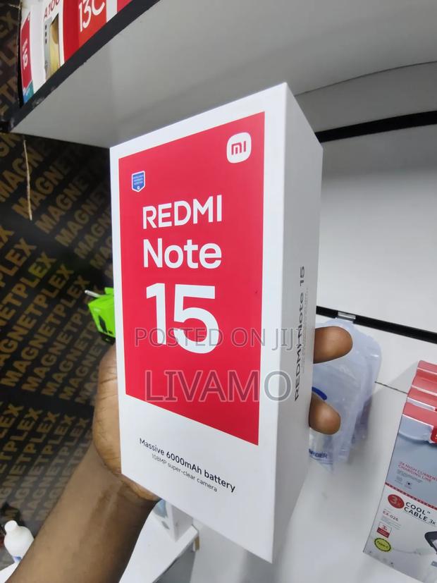 New Xiaomi Redmi Note 15 128 GB Red - thumbnail 5