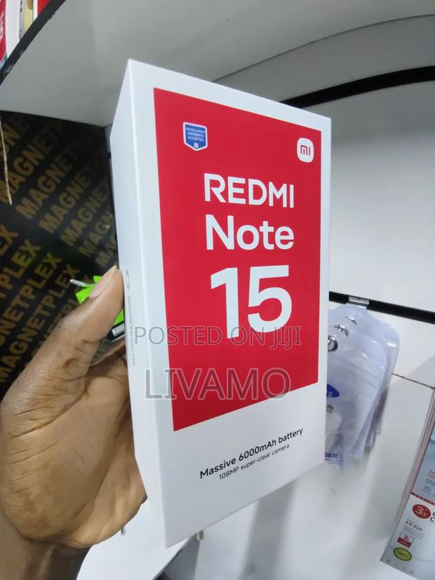 New Xiaomi Redmi Note 15 128 GB Red - thumbnail 6