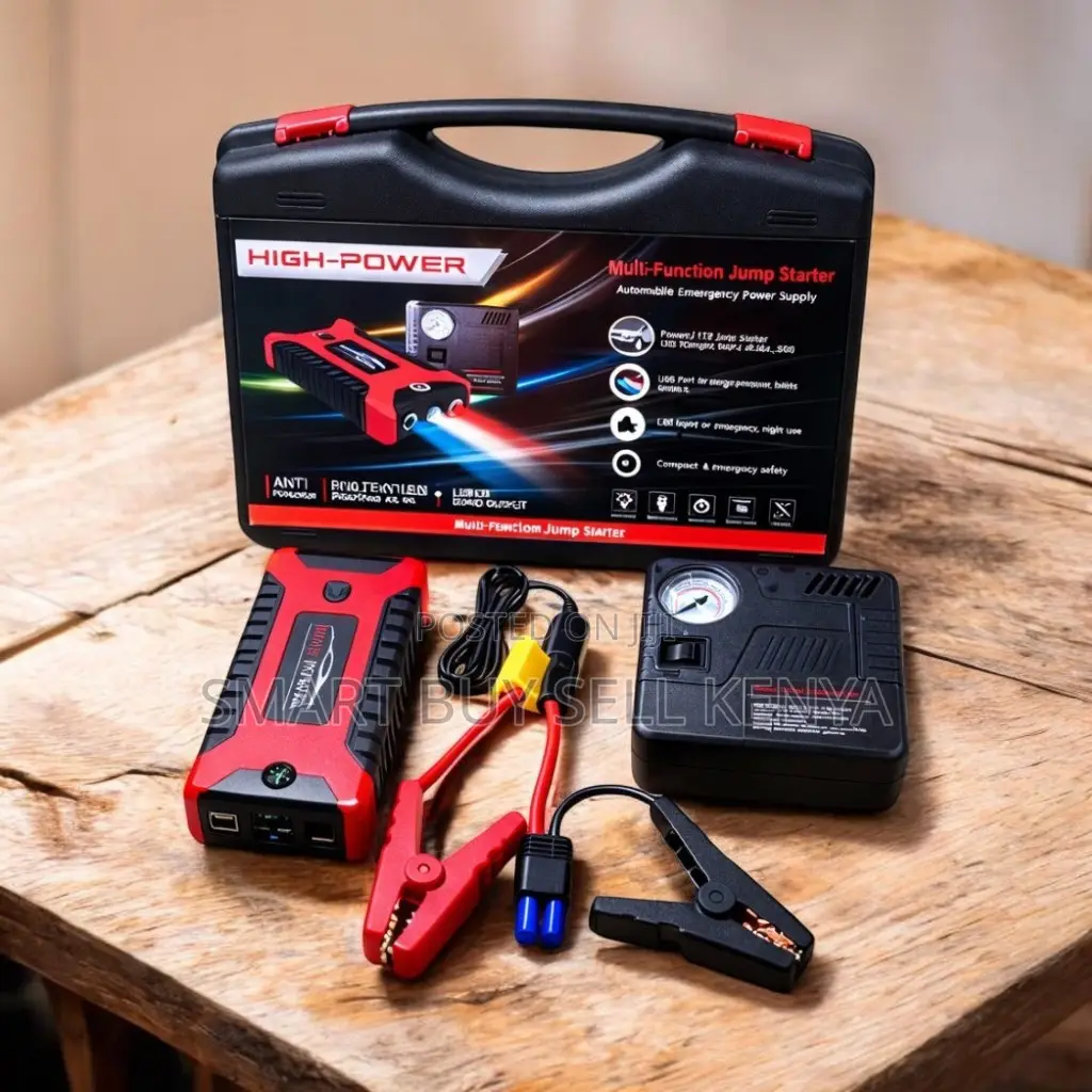 Easy to Carry Portable High Power Car Emergency Jump Starter Kit