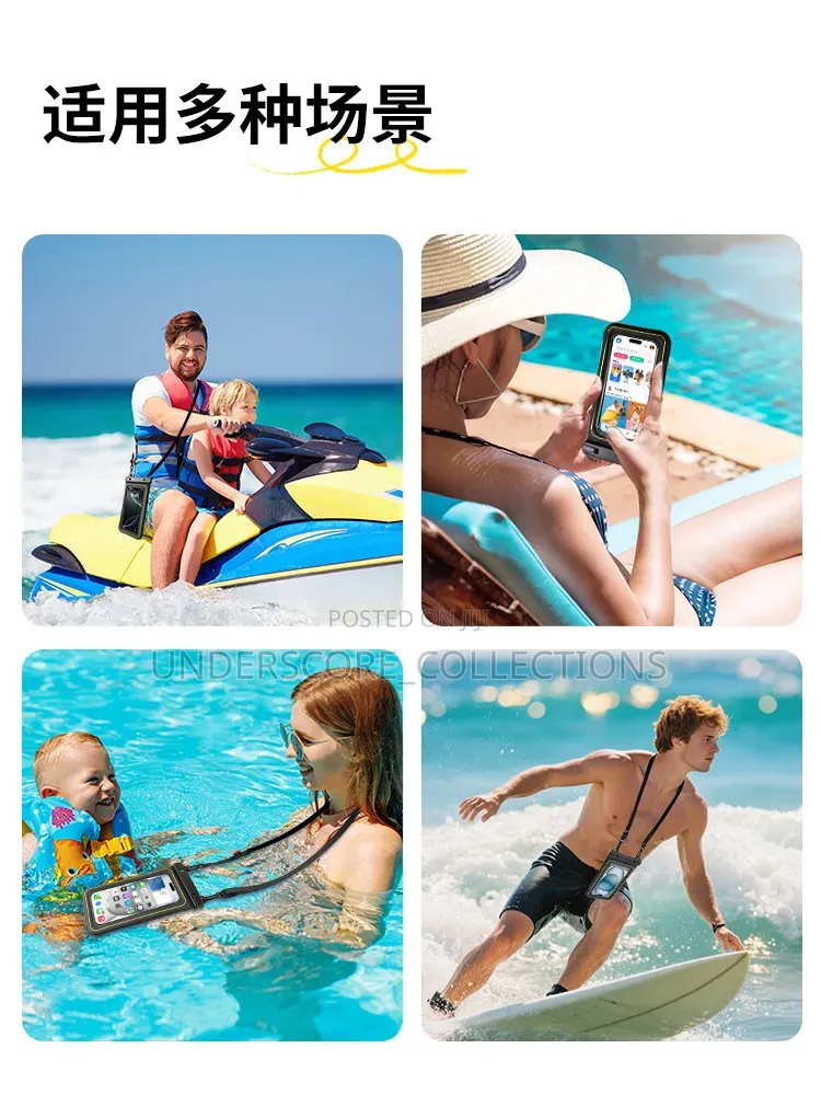 *Waterproof Protective Phone Case ,Touch Screen Sensitive