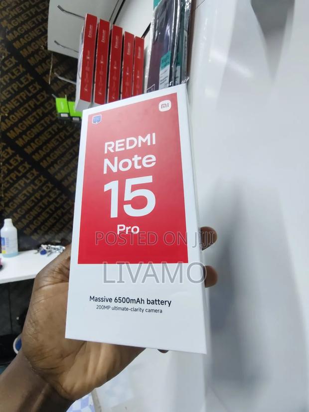 New Xiaomi Redmi Note 15 Pro 256 GB Red