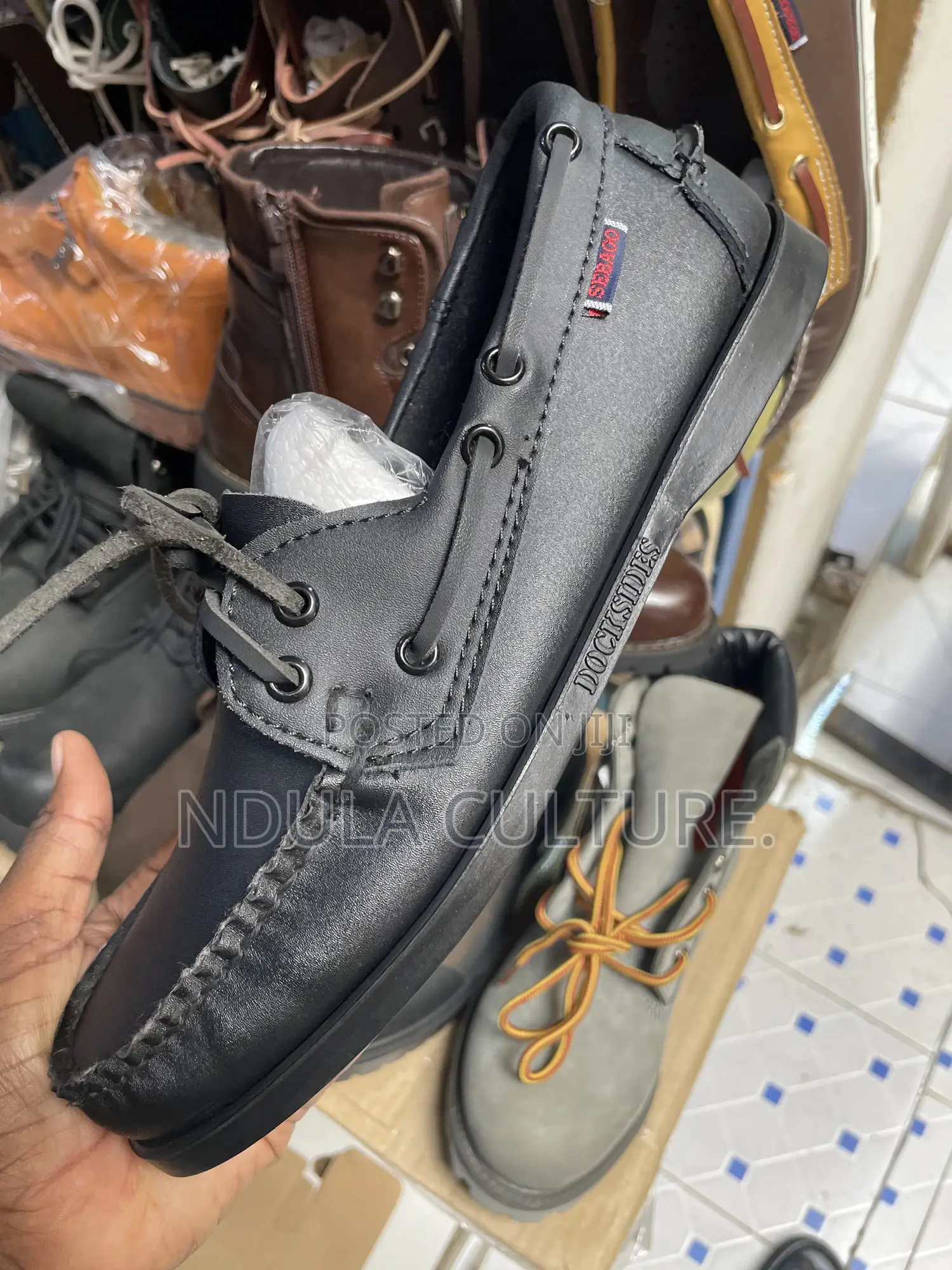 Sebago Portland Docksides (With Side Laces)