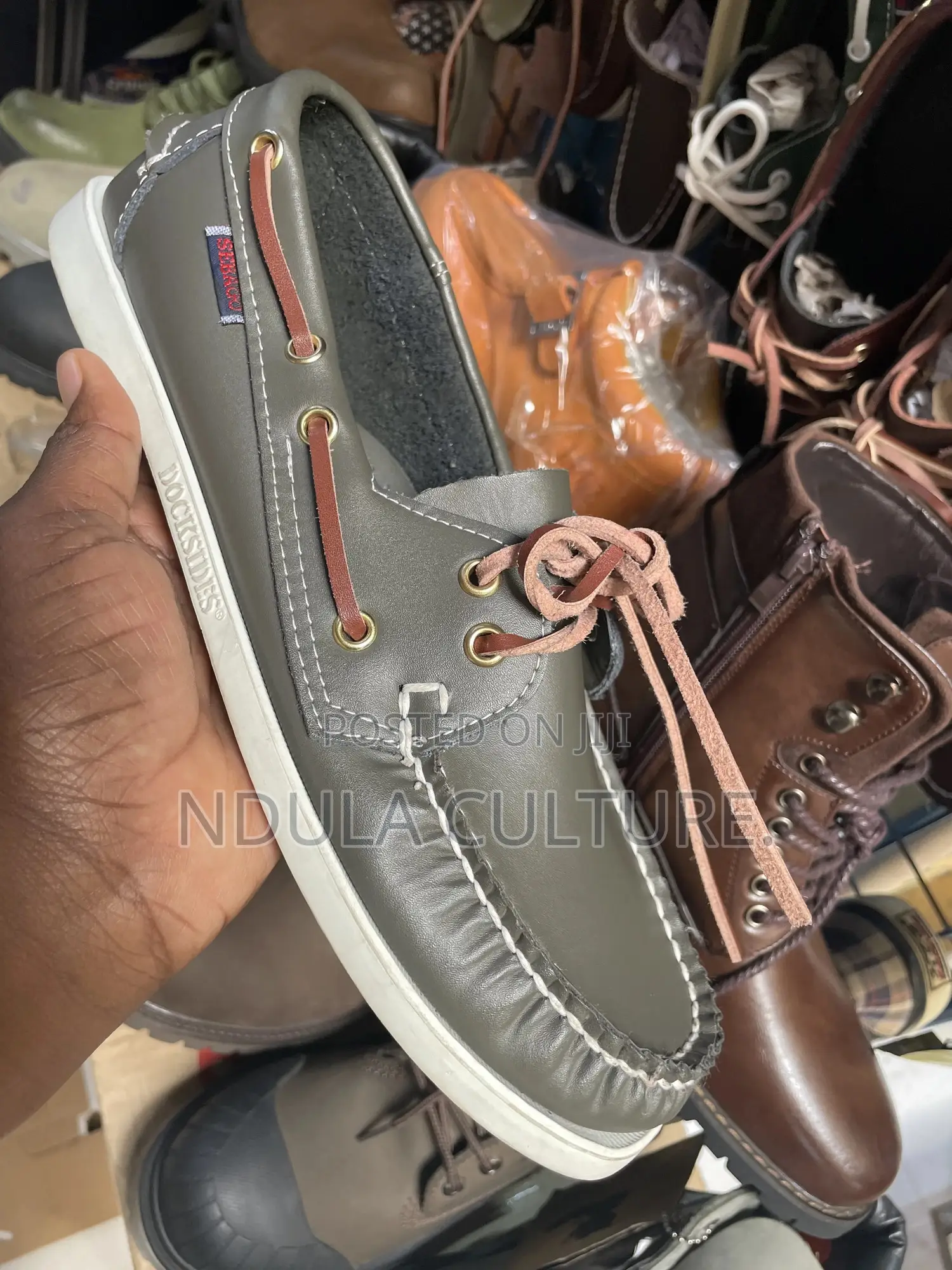 Sebago Portland Docksides (With Side Laces)