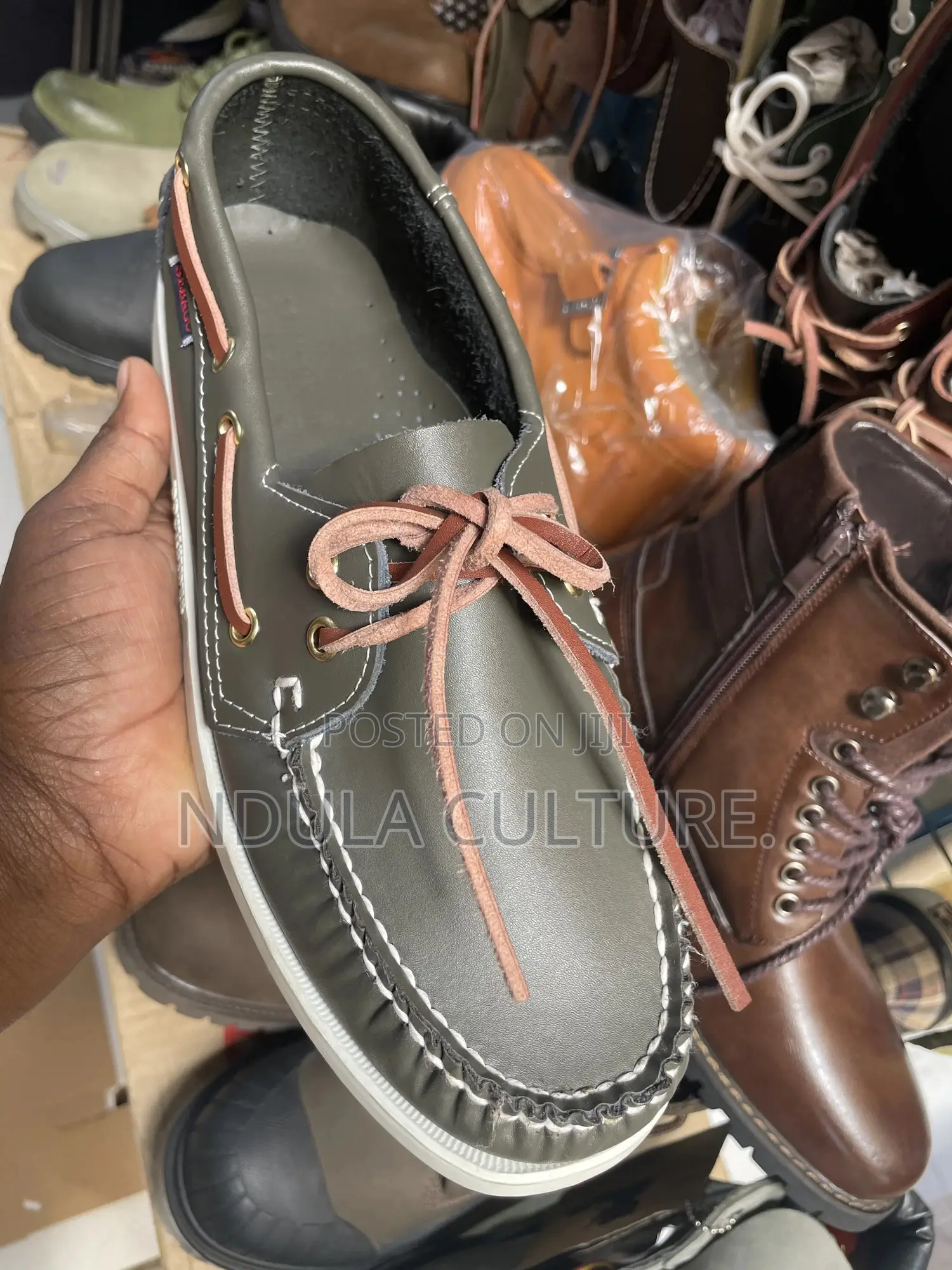 Sebago Portland Docksides (With Side Laces)