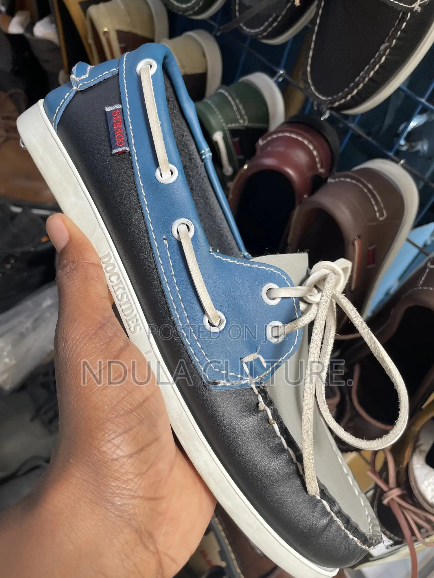 Sebago Portland Docksides (With Side Laces)