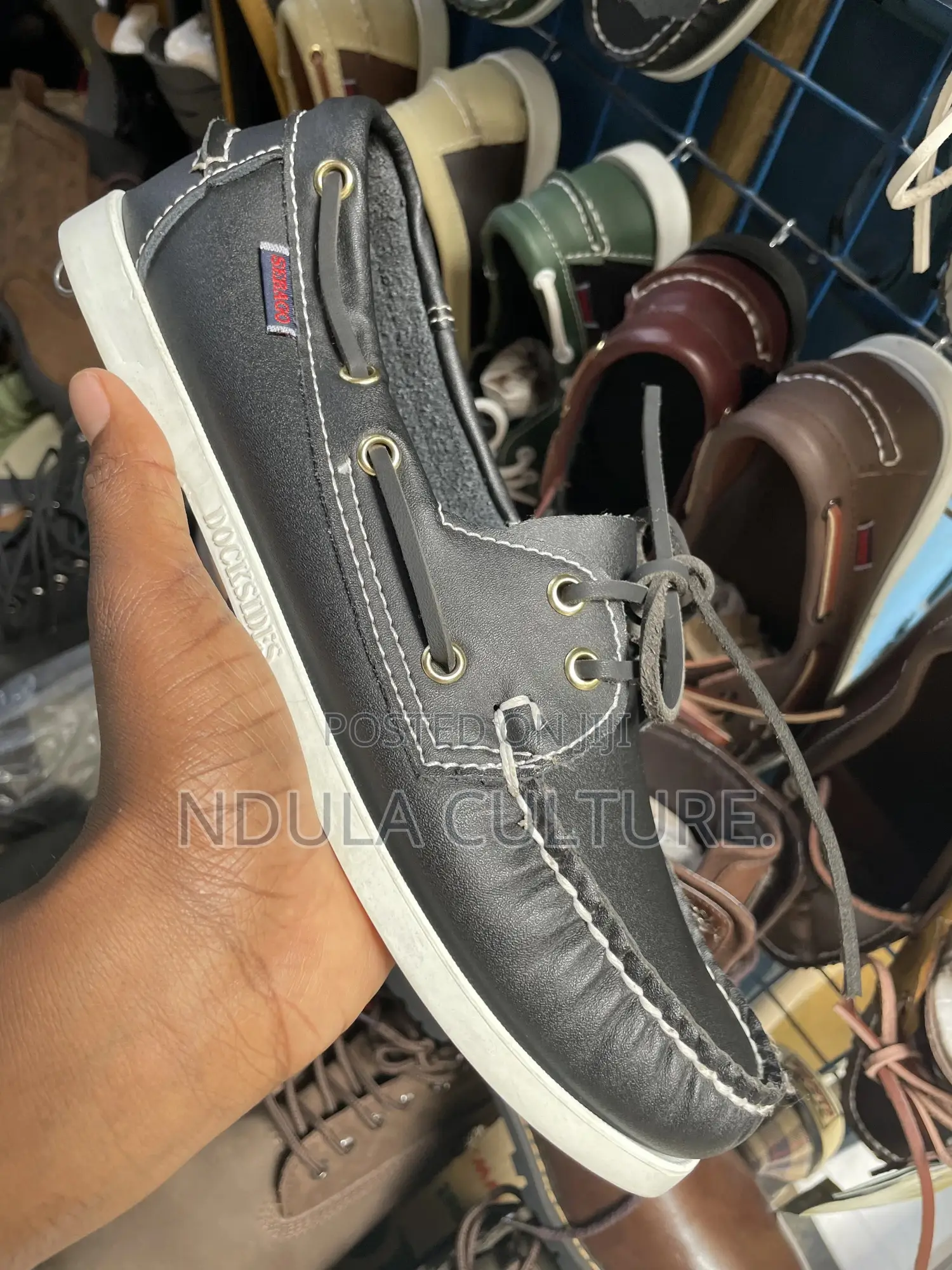 Sebago Portland Docksides (With Side Laces)