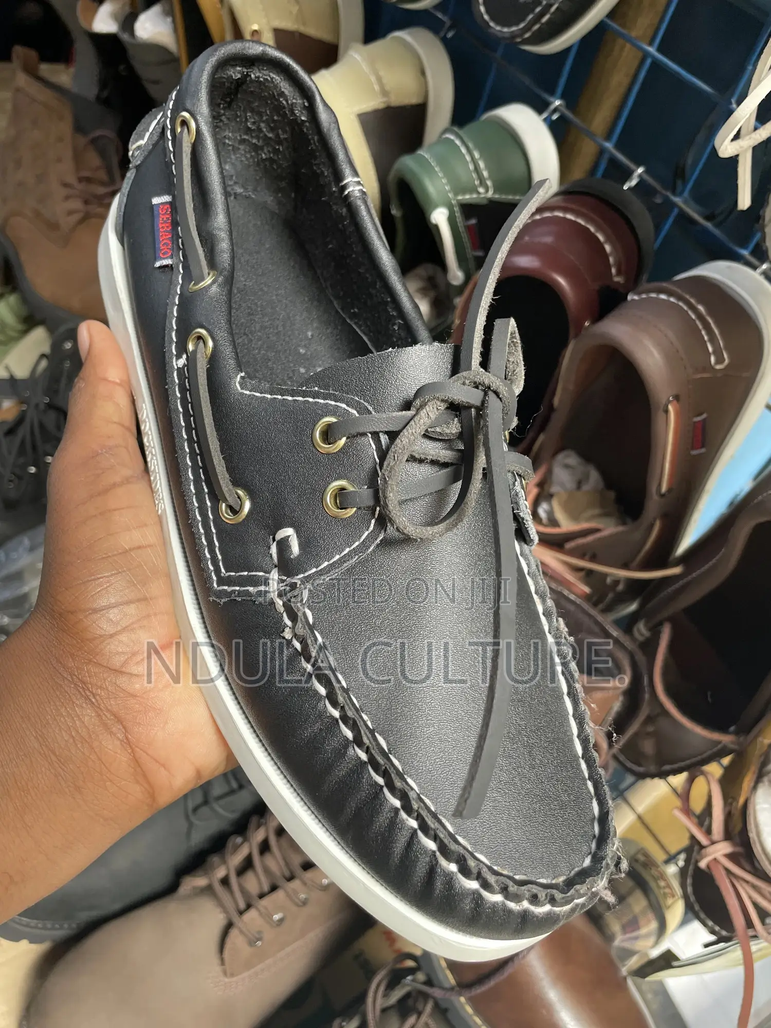 Sebago Portland Docksides (With Side Laces)