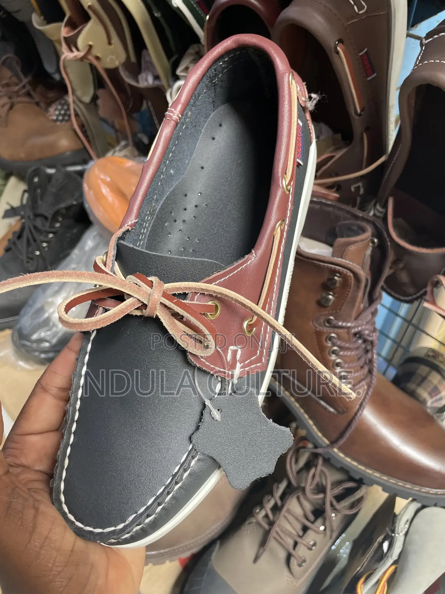 Sebago Portland Docksides (With Side Laces)