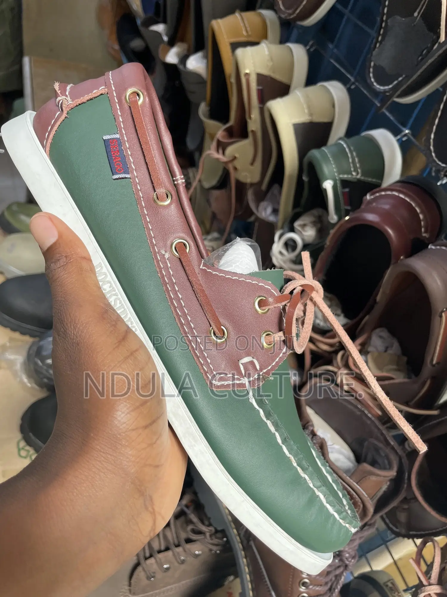 Sebago Portland Docksides (With Side Laces)