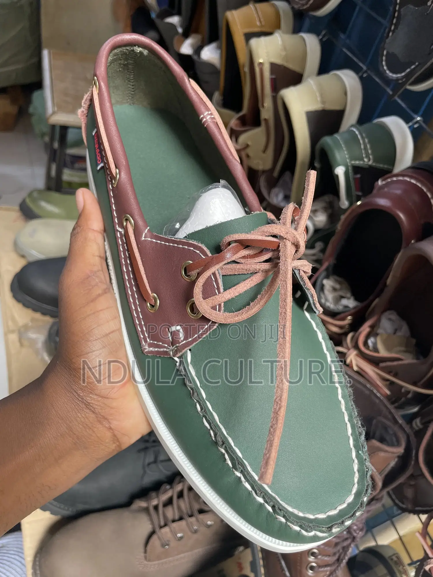Sebago Portland Docksides (With Side Laces)