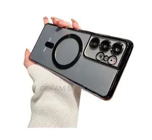 Galaxy S21 Ultra Case -Magnetic Support, Shockproof, Camera Protection