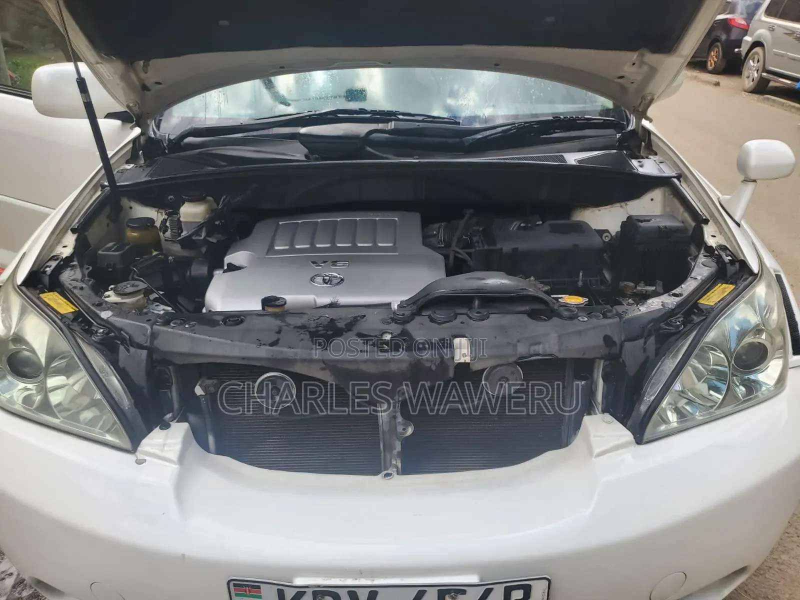 Toyota Harrier 3.5 V6 4WD 2008 White