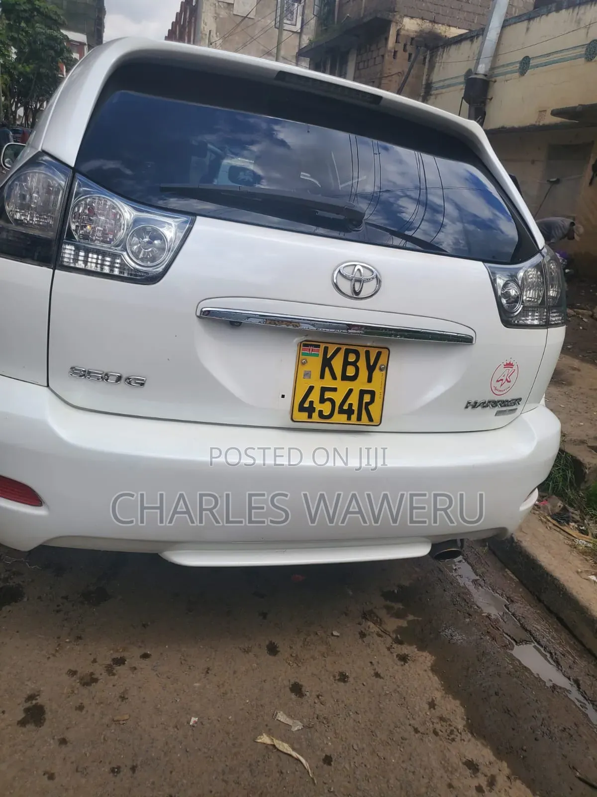 Toyota Harrier 3.5 V6 4WD 2008 White