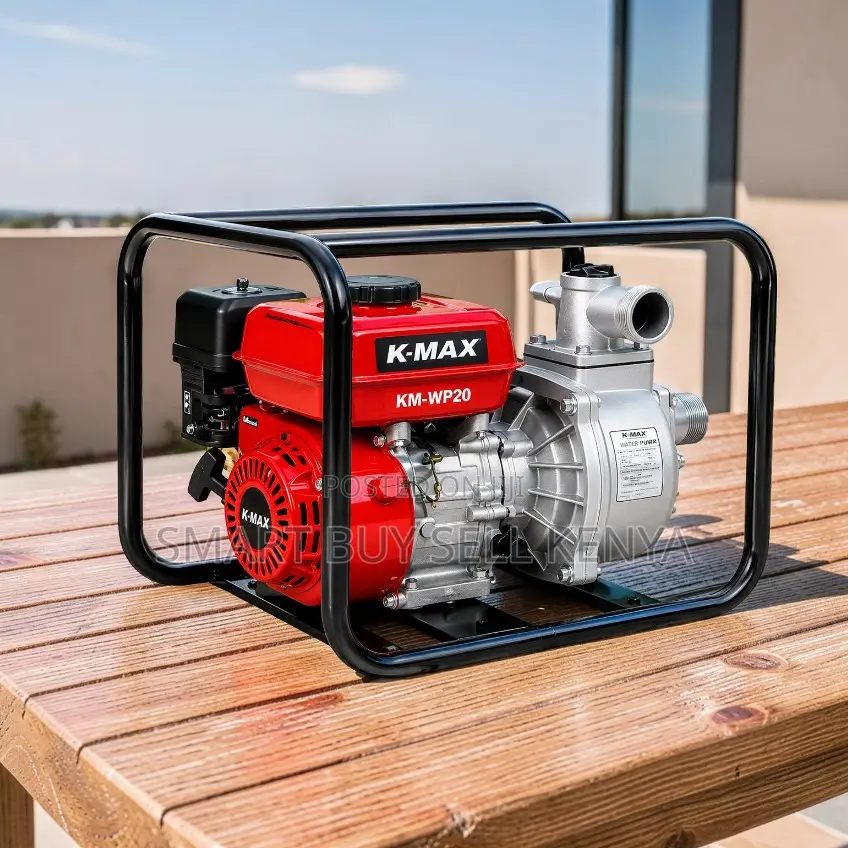 Kmax Italy 2 Inch 7hp Petrol Stable Performance Efficient Water Pump