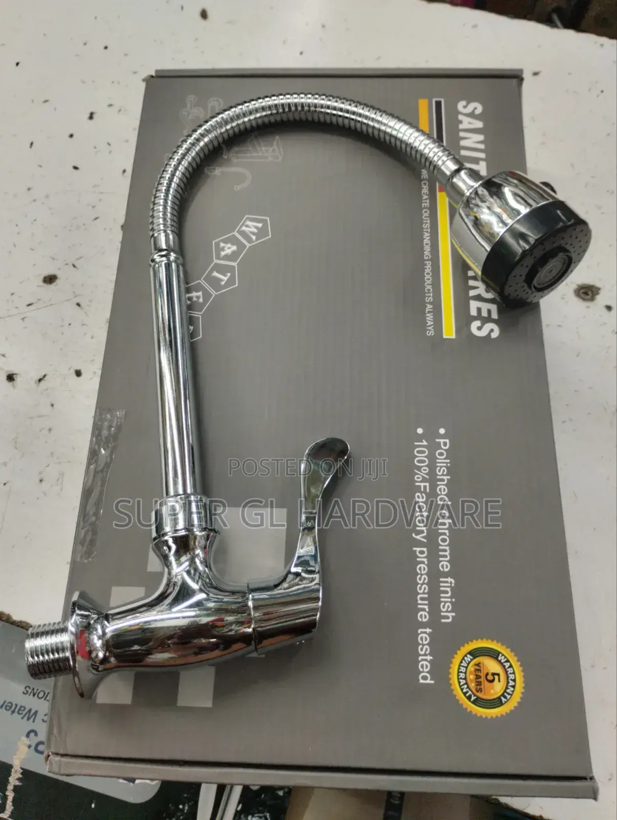 Chrome Wall Tap