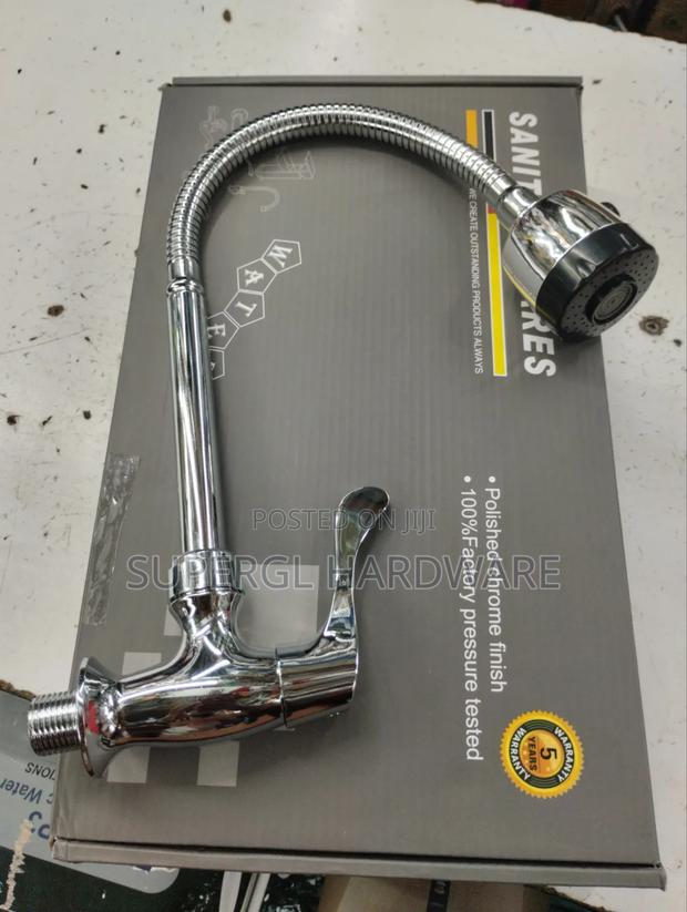 Chrome Wall Tap