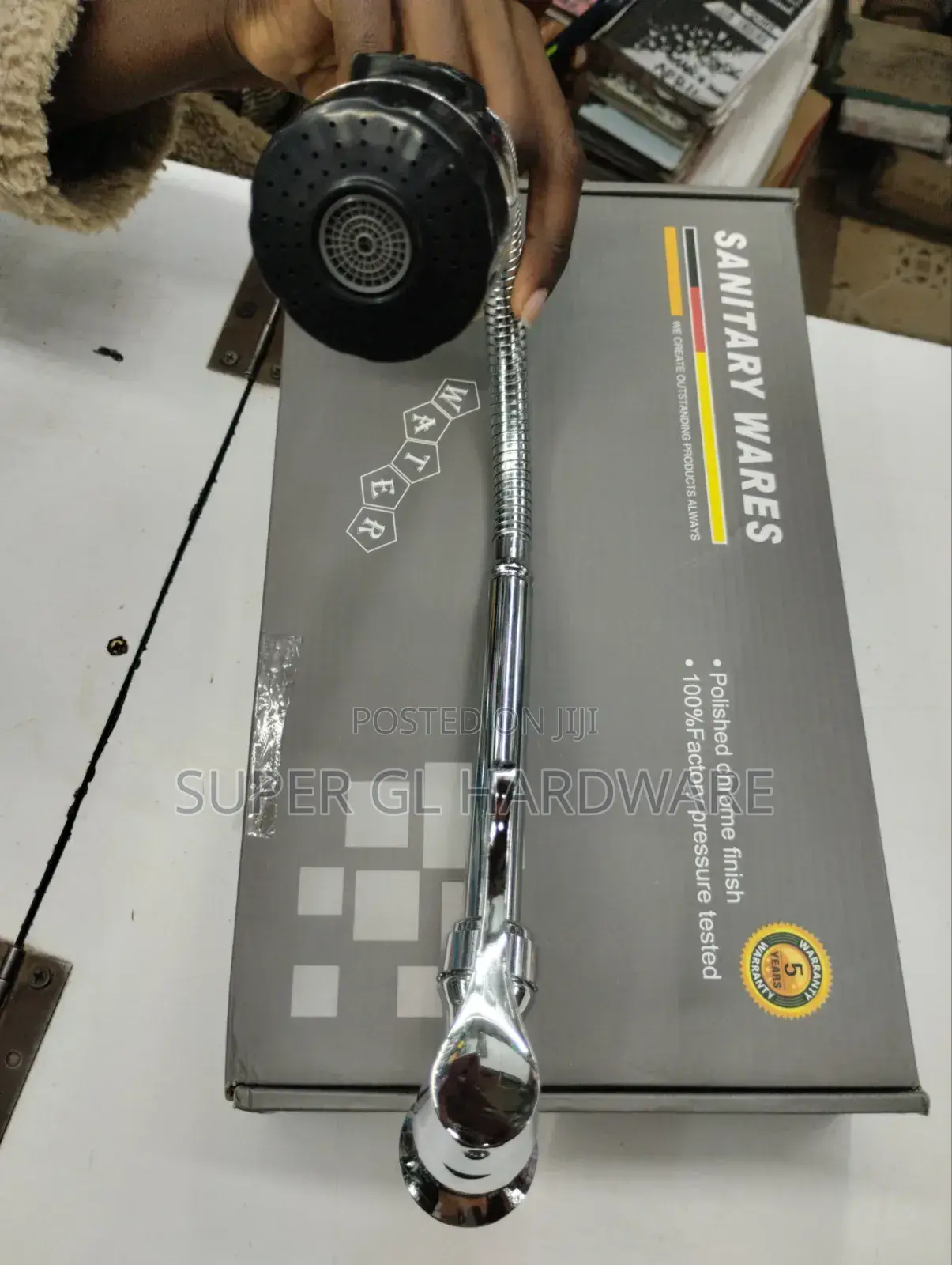 Chrome Wall Tap