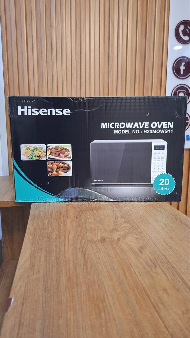 Hisense 20l Digital Microwave Oven H20momws11 (White)