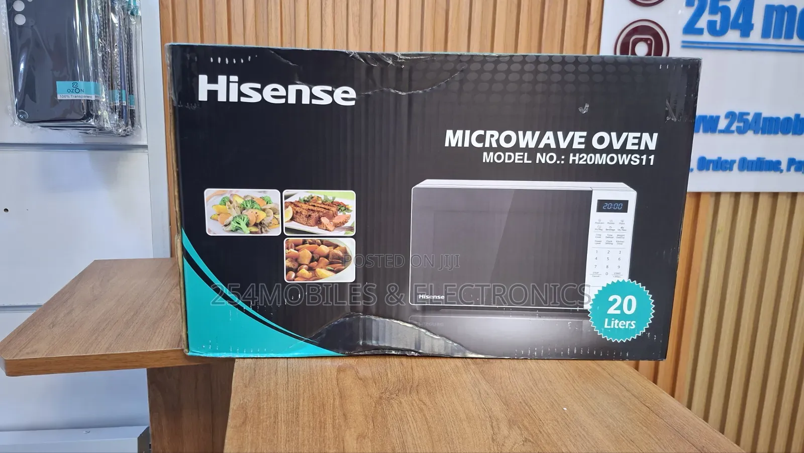 Hisense 20l Digital Microwave Oven H20momws11 (White)