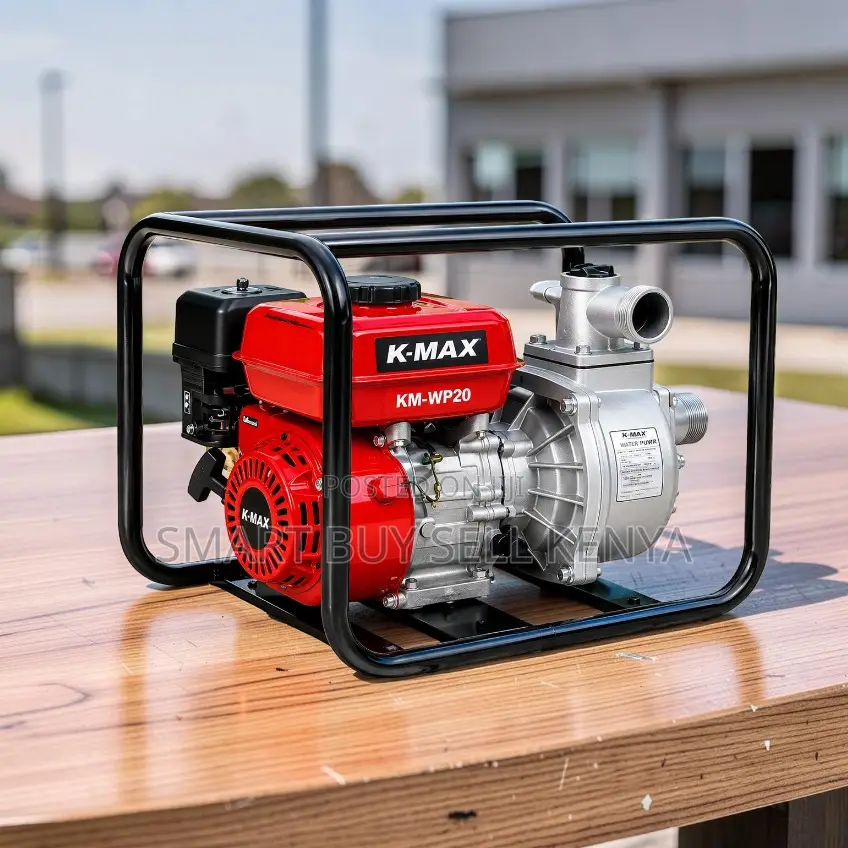 Kmax 2 Inch 7hp Petrol Steel Frame Rugged Construction Water Pump