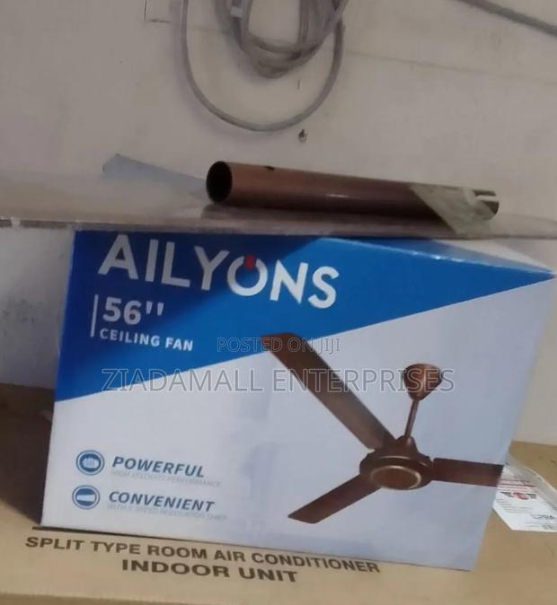 Ailyons 56 Inches Ceiling Fan Powerful Performance With Quiet Operatio