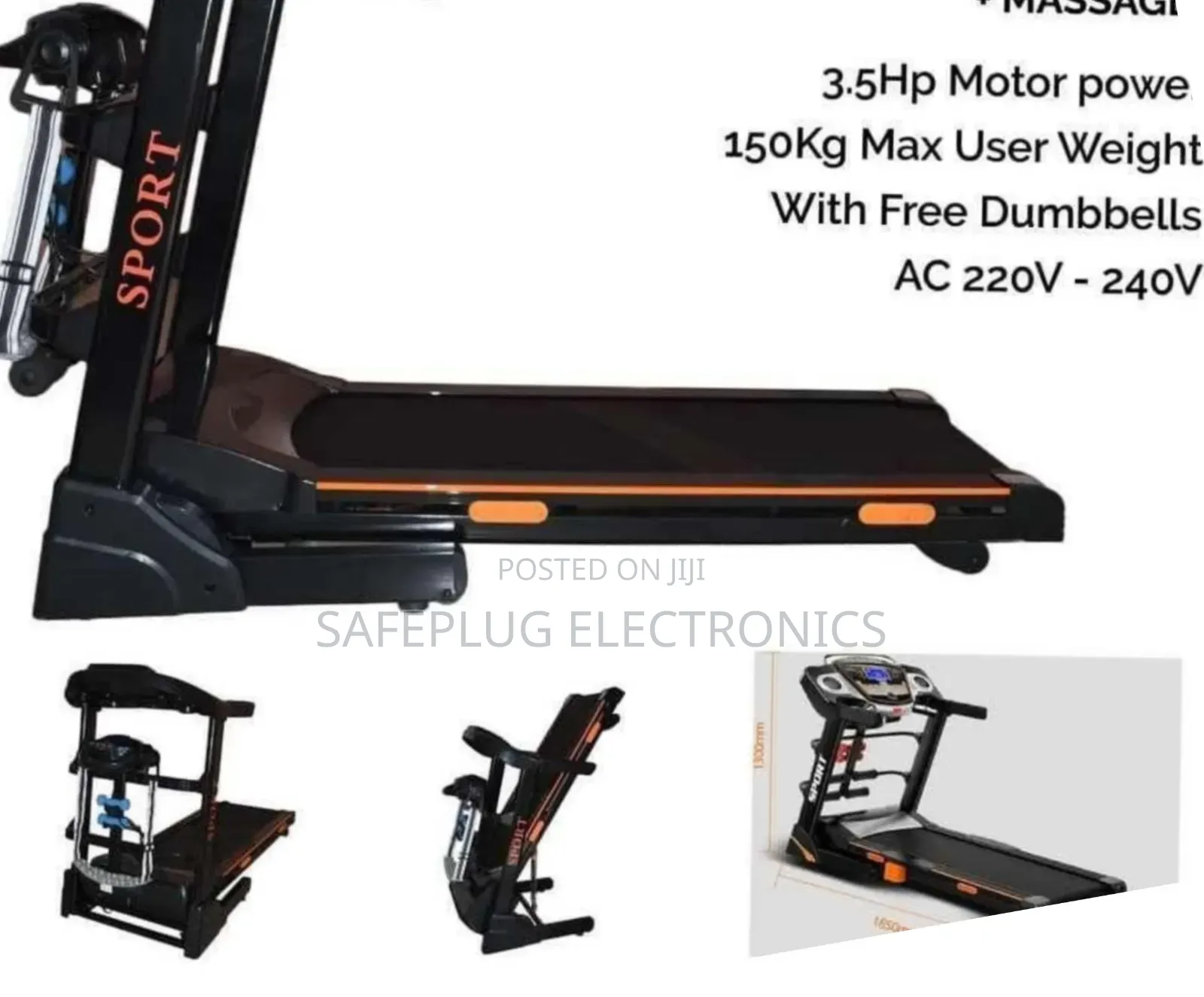 Treadmill With Auto Incline Massager – Limited Offer
