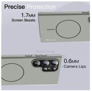 Ultra-Slim Magnetic Case for Samsung S24 Ultra - Magsafe Compatible