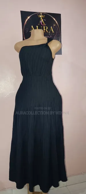 Luxe One-shoulder Maxi Dress