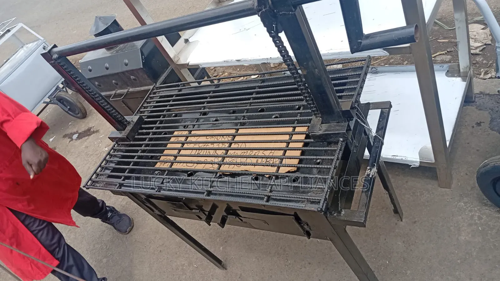 Mild Steel Nyama Choma Grill Ready Available.