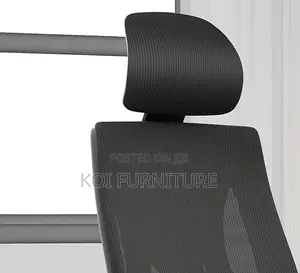 Office Chairs; Leisuremod Black Executive Office Orthopedic Chairs