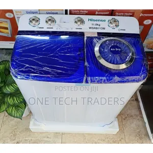 Hisense 7.5kg Twin Tub Washing Machine-