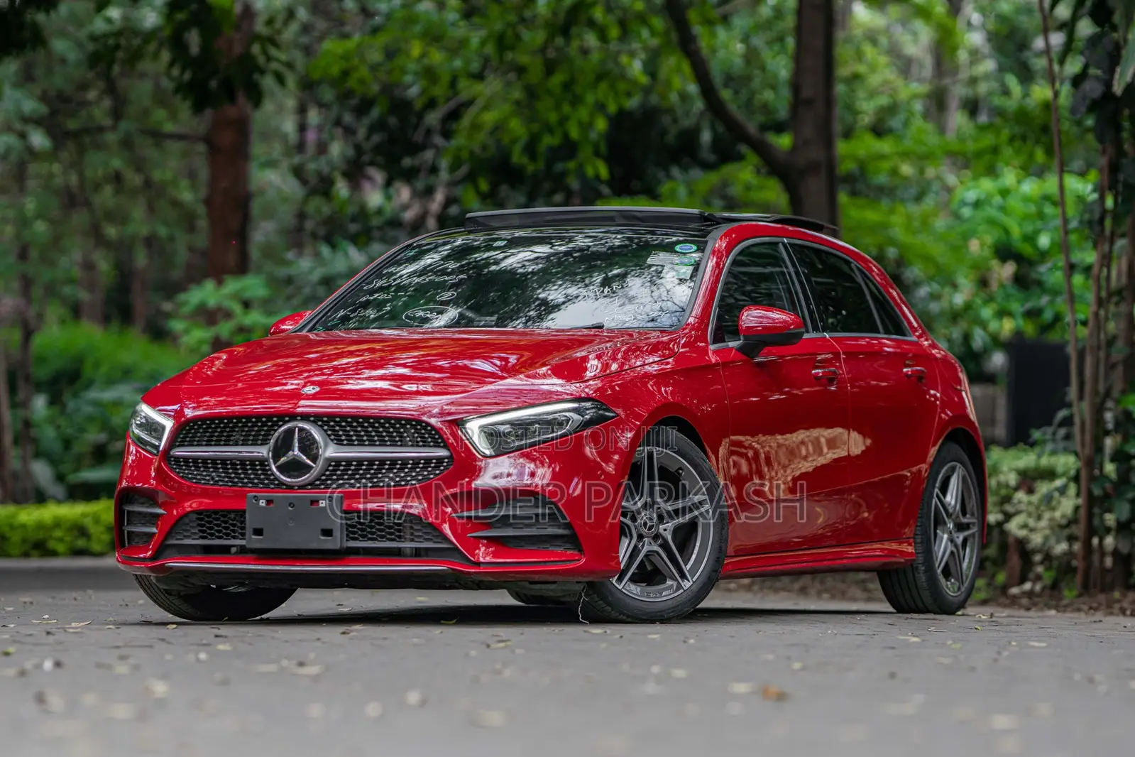 Mercedes-Benz A-Class 2019 Red