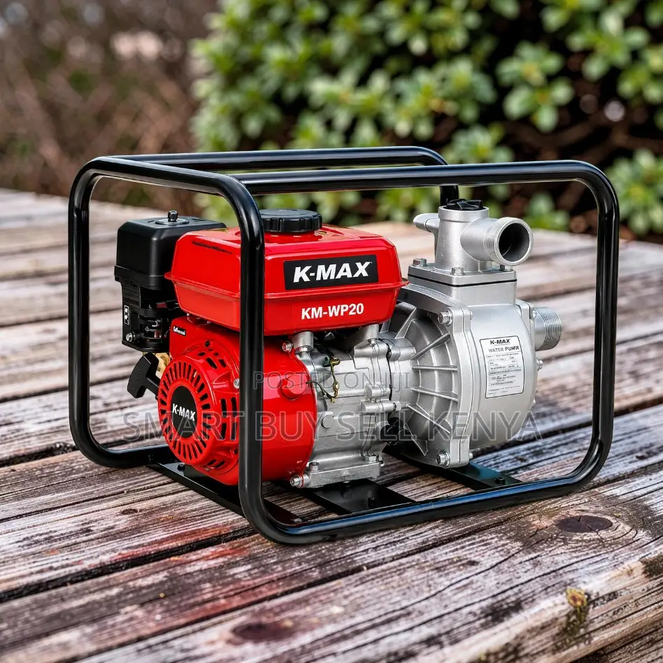 Kmax 2 Inch 7hp Petrol Secure Mounting Dependable Engine Water Pump