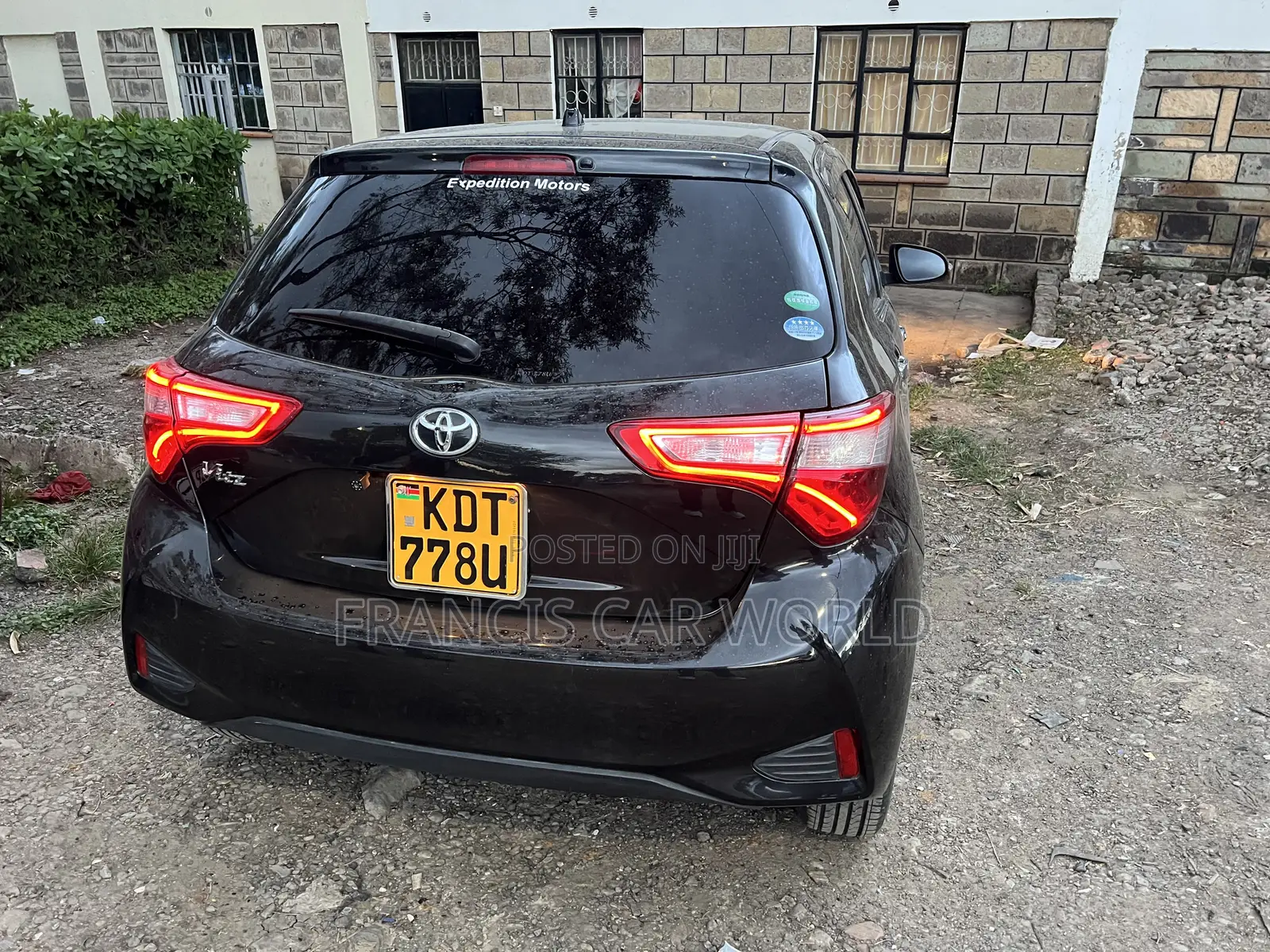 Toyota Vitz 2018 Black