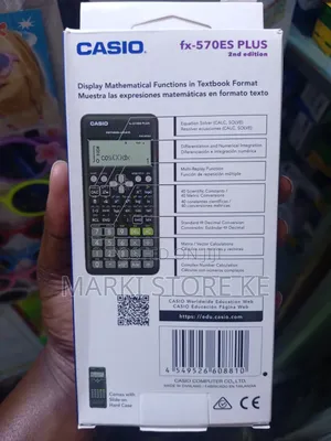 Casio Fx-570es Plus Second Edition Scientific Calculator 471 Functions