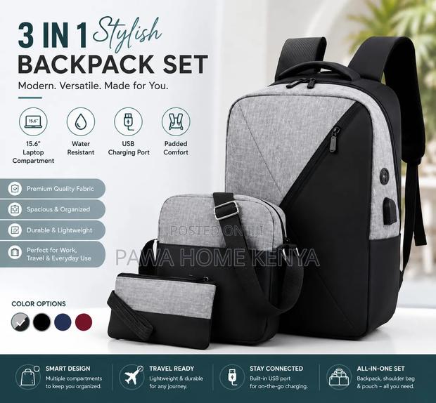 3 in 1 Laptop Bag / Backpack