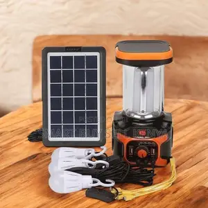 Dat-at 9016b Long Runtime Home Solar Lighting Kit With Fm Radio
