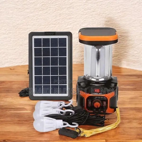 Dat-at 9016b Strong Battery Home Solar Lighting Kit With Usb Charging