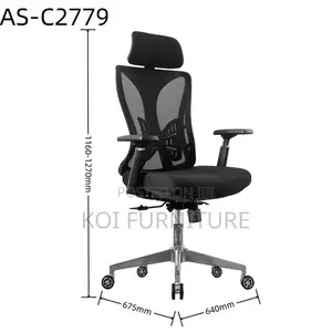 Office Chairs; As Cp98h Orthopedic Executive High Backrest Office Seat